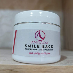 Smile Back Poudre dentaire naturelle 40g | سمايل باك مسحوق أسنان طبيعي